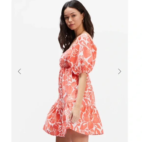 NWT Billabong Be Mine Babydoll Dress - Picture 2 of 7